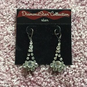 New rhinestone earrings